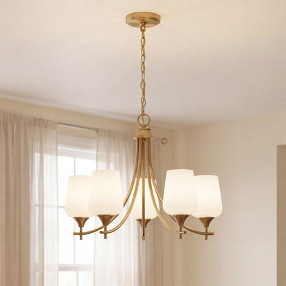 Savoy House Octave 5-Light Chandelier - Brass