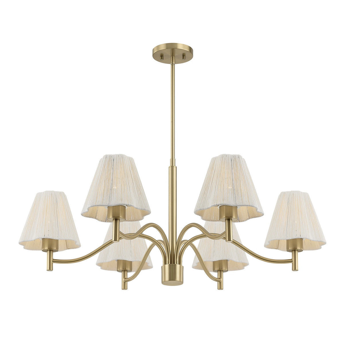 Savoy House Rosa 6-Light Chandelier - alternate view