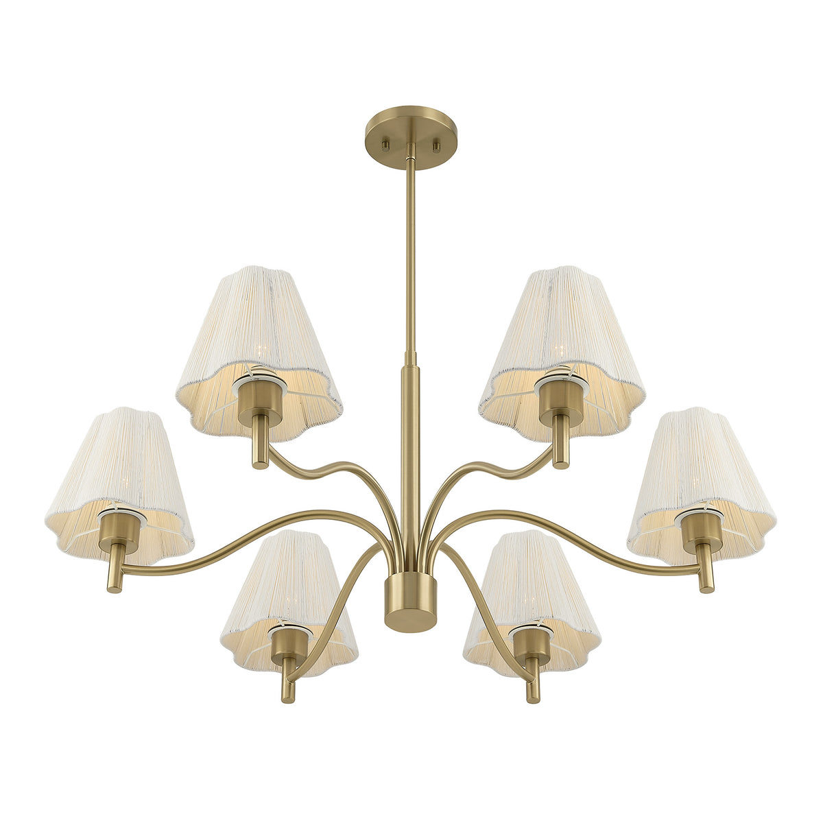 Savoy House Rosa 6-Light Chandelier - alternate view