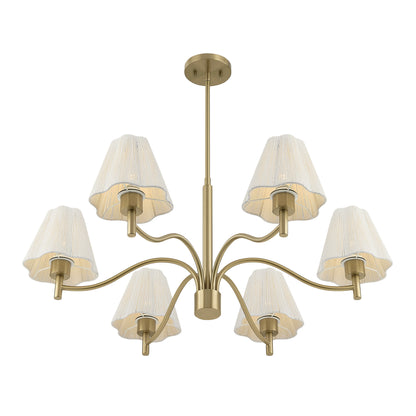 Savoy House Rosa 6-Light Chandelier - alternate view