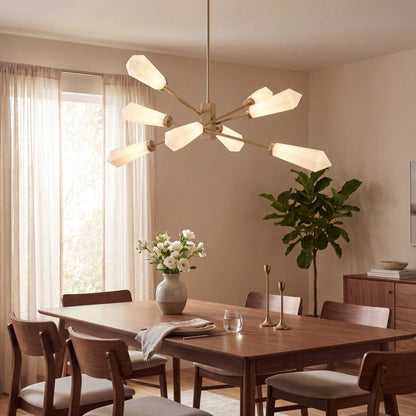 leland 8 light chandelier by dann foley in 1 6120 8 128