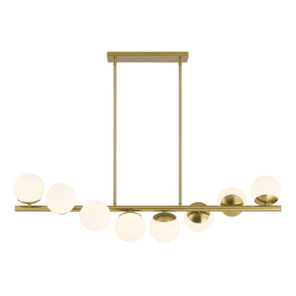 Savoy House Turin 8-Light Linear Chandelier