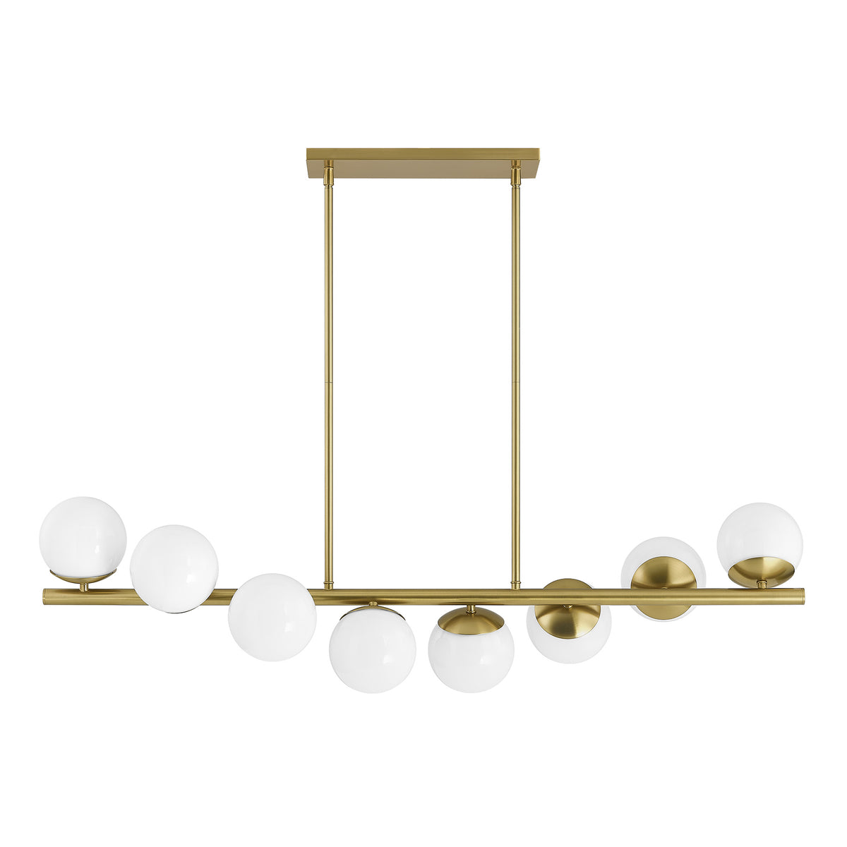 Savoy House Turin 8-Light Linear Chandelier - alternate view