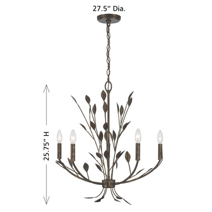 Savoy House Laska 5-Light Chandelier - alternate view