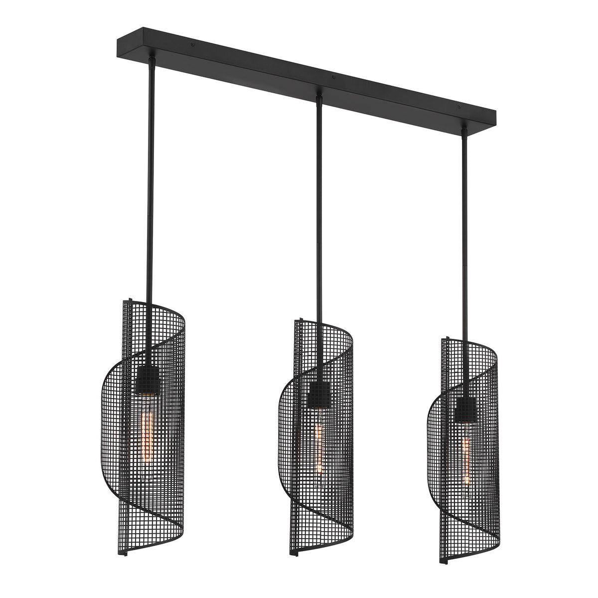 Savoy House Hillbourne 3-Light Linear Chandelier - alternate view