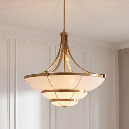 Savoy House Constantine 4-Light Chandelier - Warm Brass, view 2