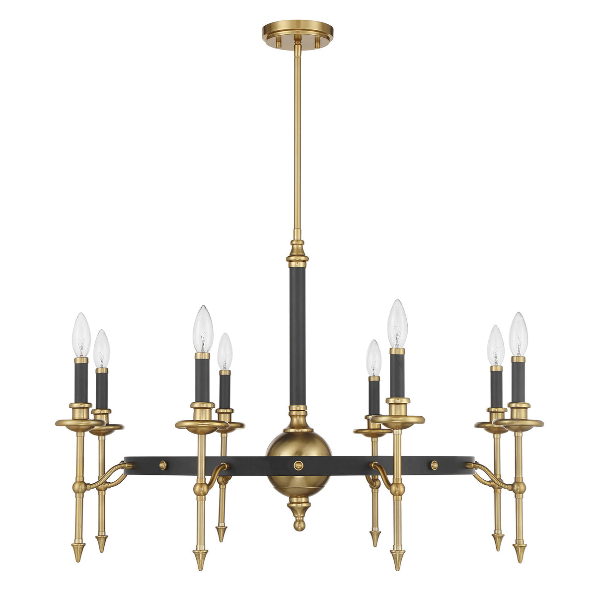 Savoy House Consulate 8-Light Chandelier - alternate view