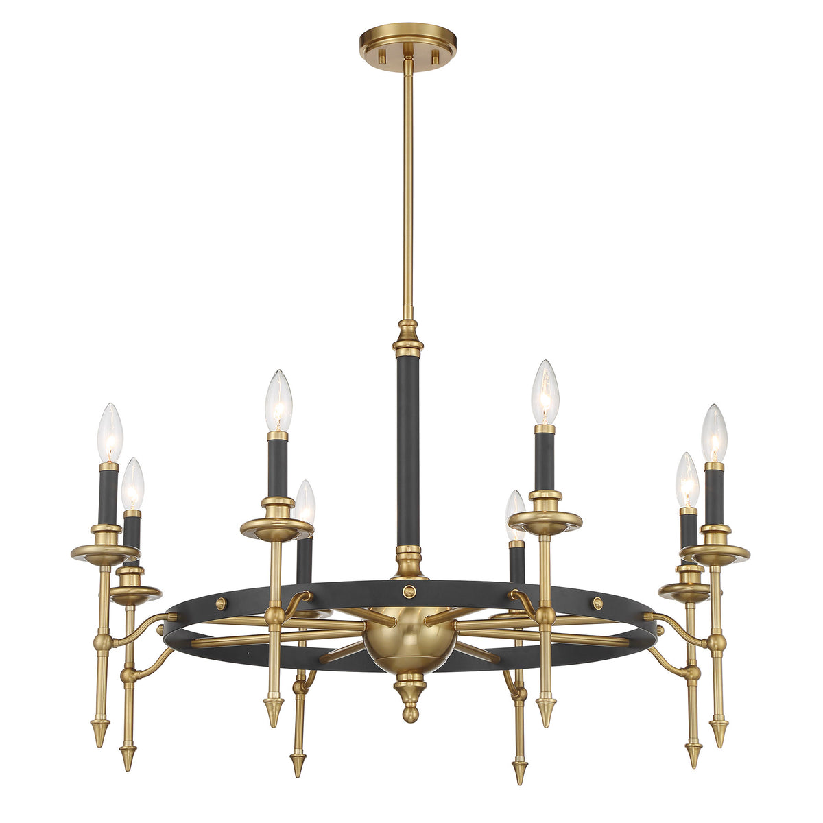 Savoy House Consulate 8-Light Chandelier - alternate view