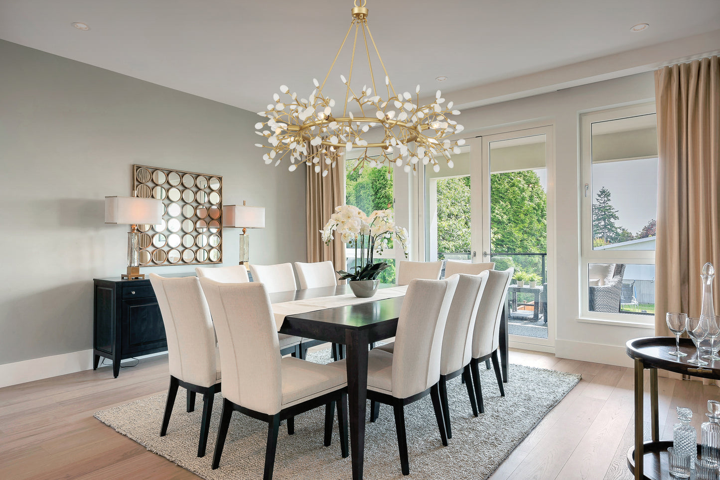 Once 8-Light Chandelier