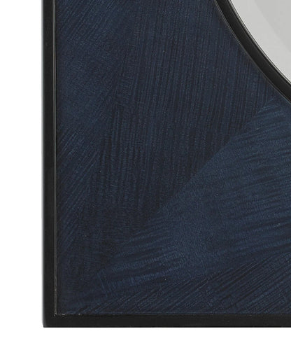 Kallista Square Blue Mirror, Currey and Company (1000-0053 NJGZ)