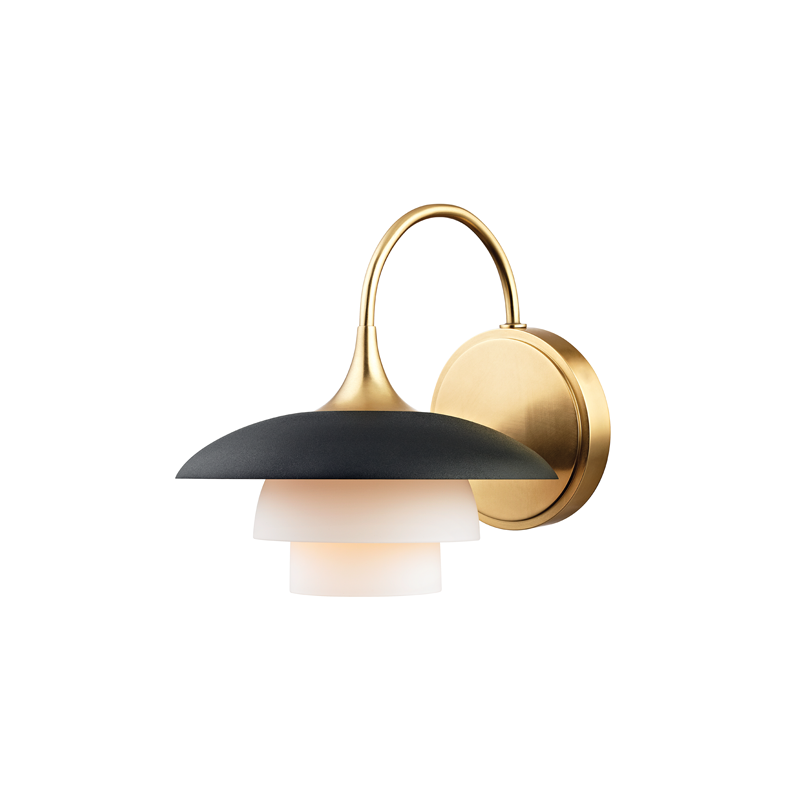 Hudson Valley Barron Wall Sconce Antique Brass