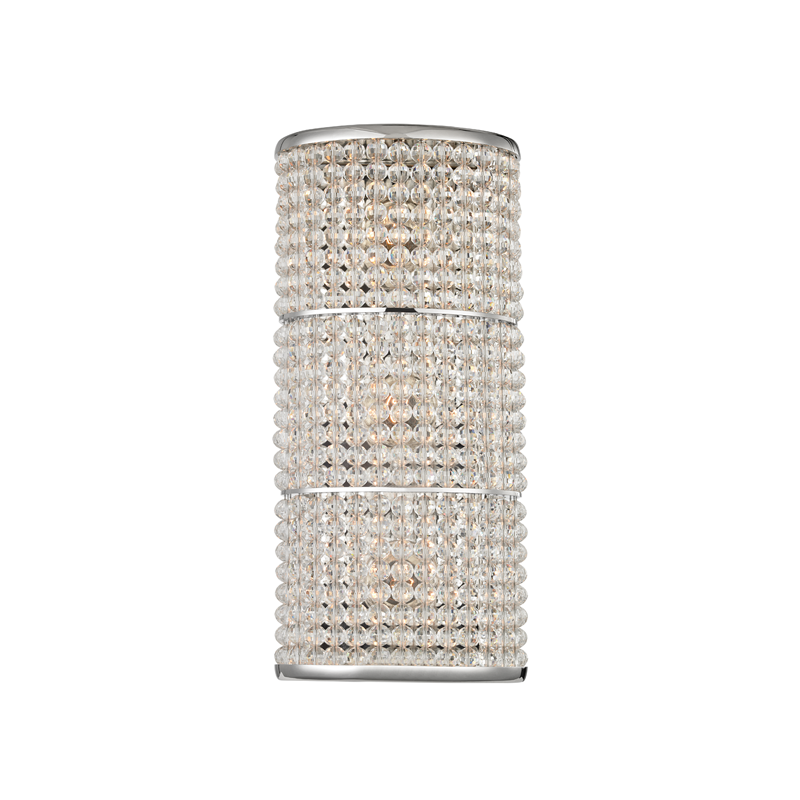 Hudson Valley Sherrill Wall Sconce Polished Nickel