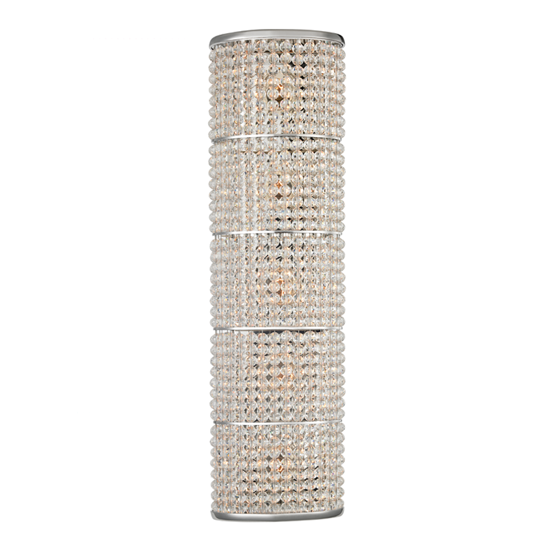 Hudson Valley Sherrill Wall Sconce Polished Nickel