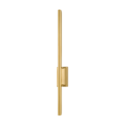 Hudson Valley Bernard Wall Sconce Aged Brass