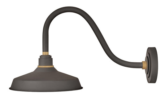 Hinkley Foundry Classic Outdoor Gooseneck Barn Light Museum Bronze