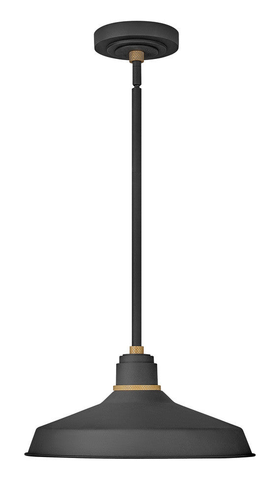 Hinkley Foundry Classic Outdoor Pendant Black