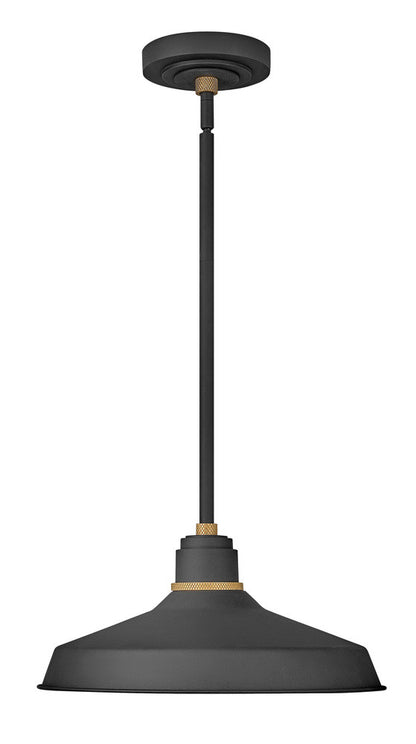 Hinkley Foundry Classic Outdoor Pendant Black