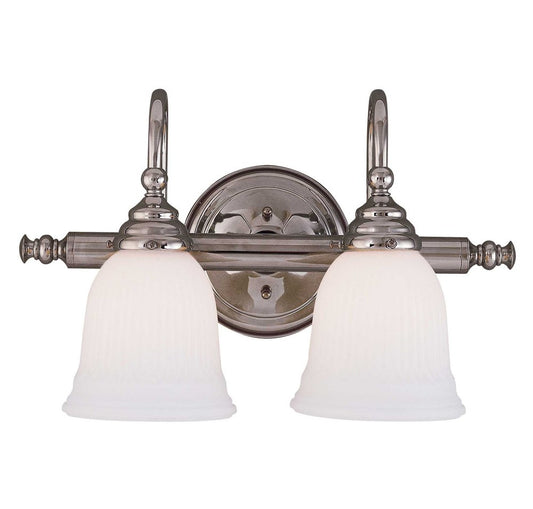 Savoy House Brunswick 2-Light Bath Vanity Chrome