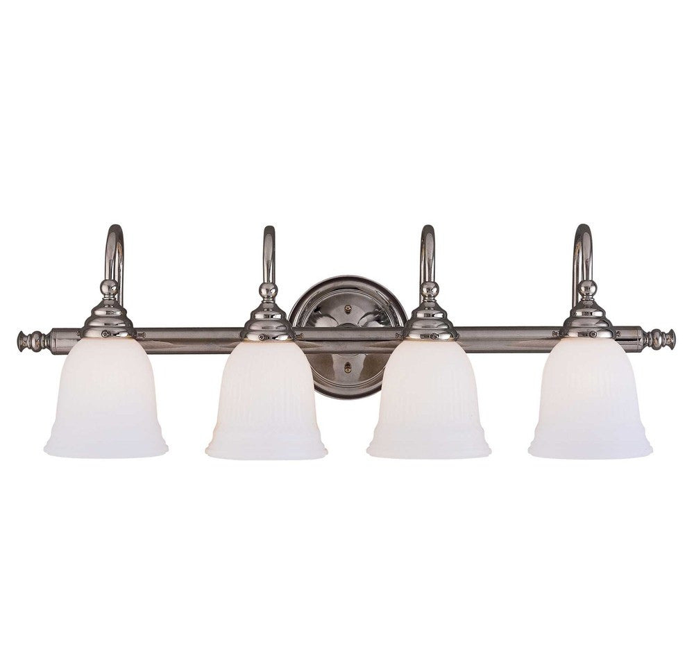 Savoy House Brunswick 4-Light Bath Vanity Chrome