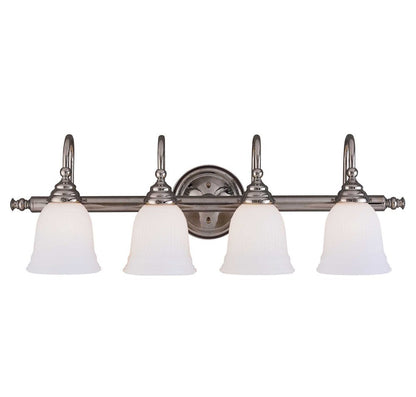 Savoy House Brunswick 4-Light Bath Vanity Chrome