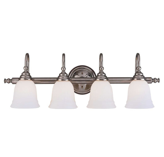 Savoy House Brunswick 4-Light Bath Vanity Chrome