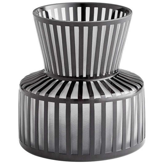 Cyan Design Lined Up Vase 