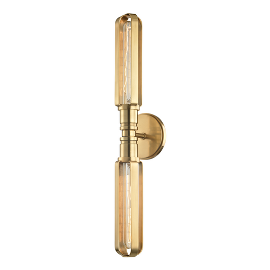 Hudson Valley Red Hook Wall Sconce Antique Brass