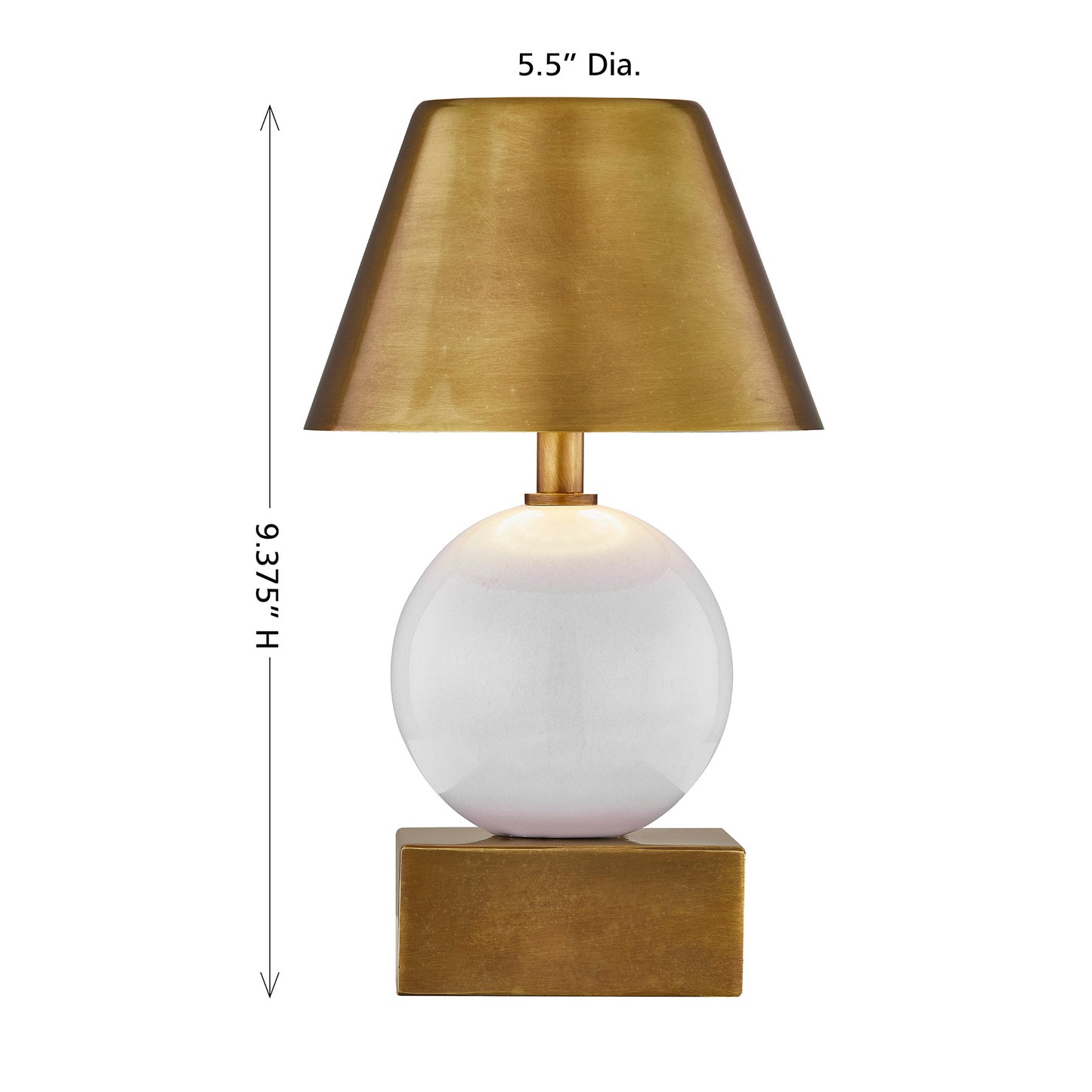 Silas 1-Light Portable Rechargeable LED Table Lamp
