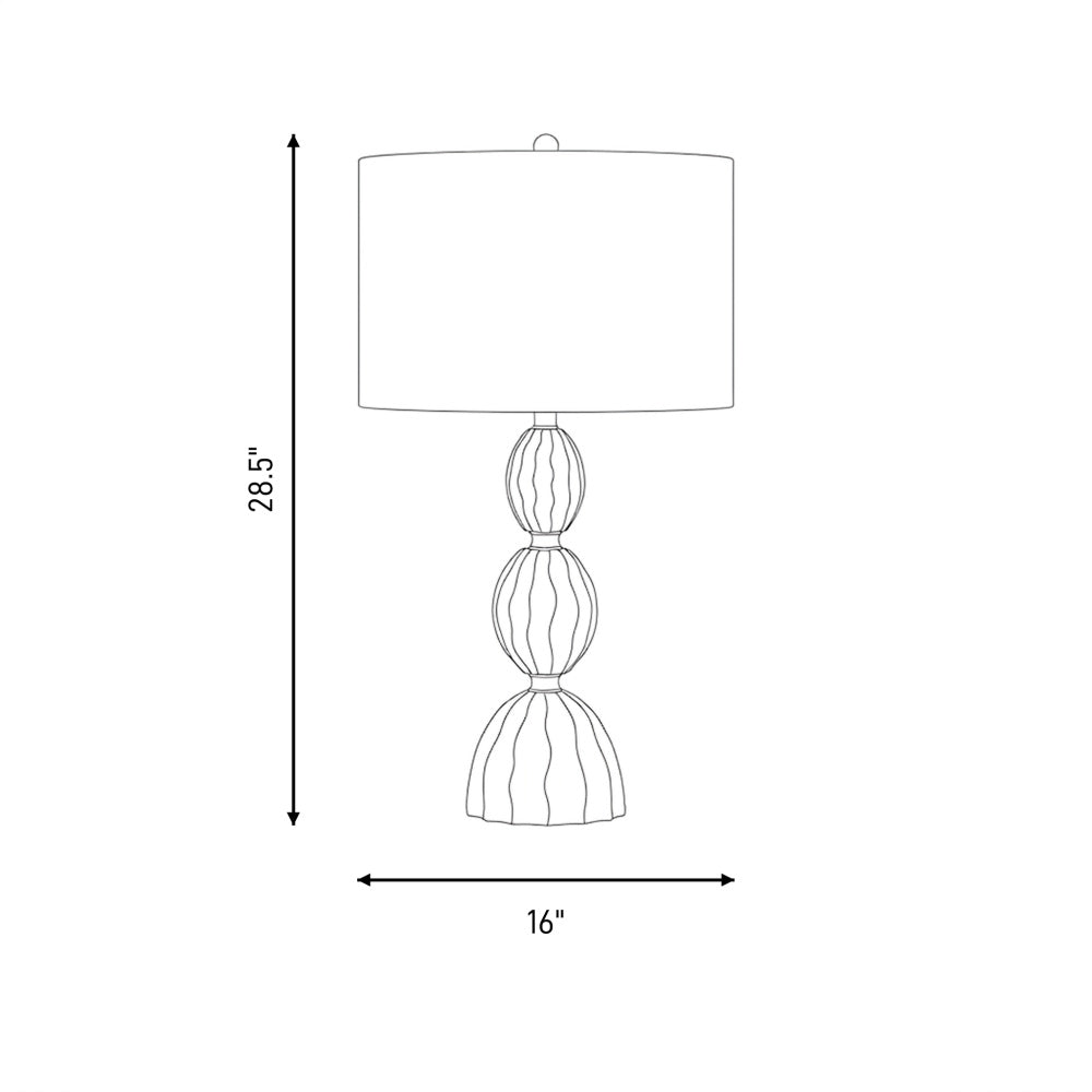 leiden 1 light table lamp by dann foley in 11 128
