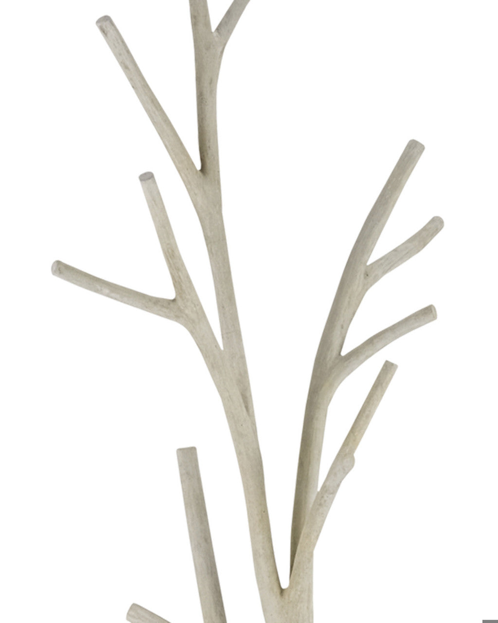 Countryhouse Coat Tree, Faux Bois Natural, 27W, Currey and Company 1101