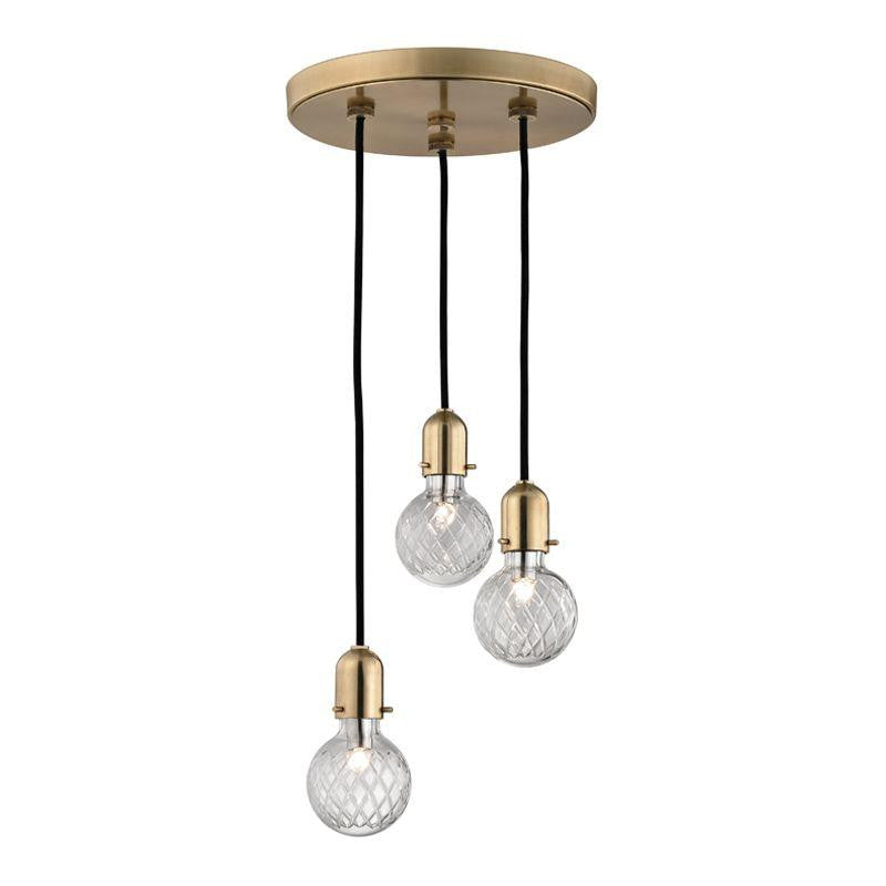 Hudson Valley Marlow Pendant Antique Brass