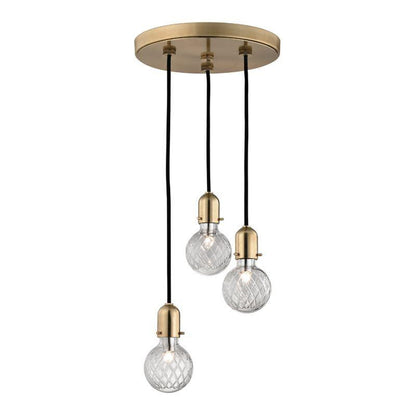 Hudson Valley Marlow Pendant Antique Brass