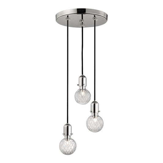 Hudson Valley Marlow Pendant Polished Nickel
