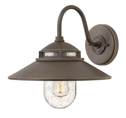 Hinkley Atwell Outdoor Wall Mount Lantern Oil-Rubbed Bronze