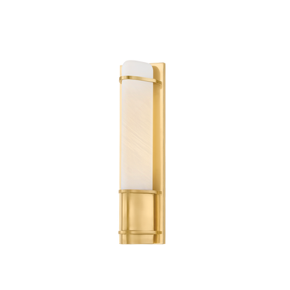 Hudson Valley Tottenville Wall Sconce Aged Brass