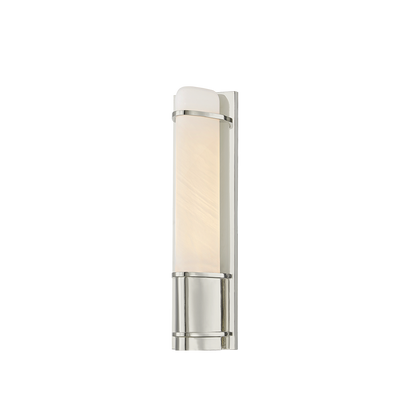Hudson Valley Tottenville Wall Sconce Polished Nickel