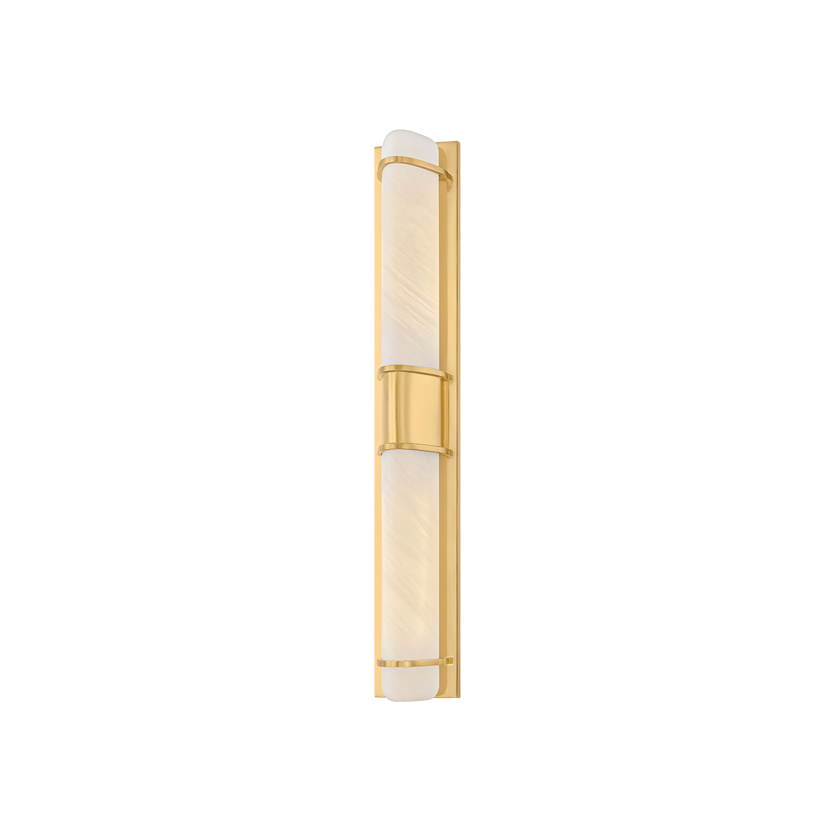 Hudson Valley Tottenville 2-Light Wall Sconce Aged Brass