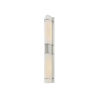 Hudson Valley Tottenville 2-Light Wall Sconce Polished Nickel