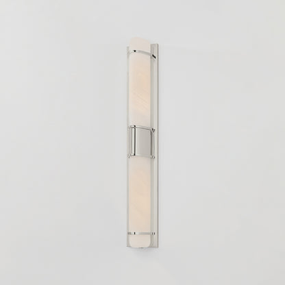 Hudson Valley Tottenville 2-Light Wall Sconce Polished Nickel detail view 2