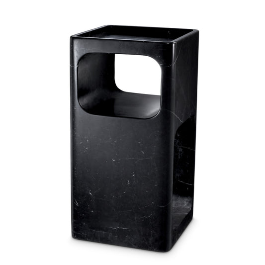 Eichholtz Adler Side Table, Honed Black Marble (113633)