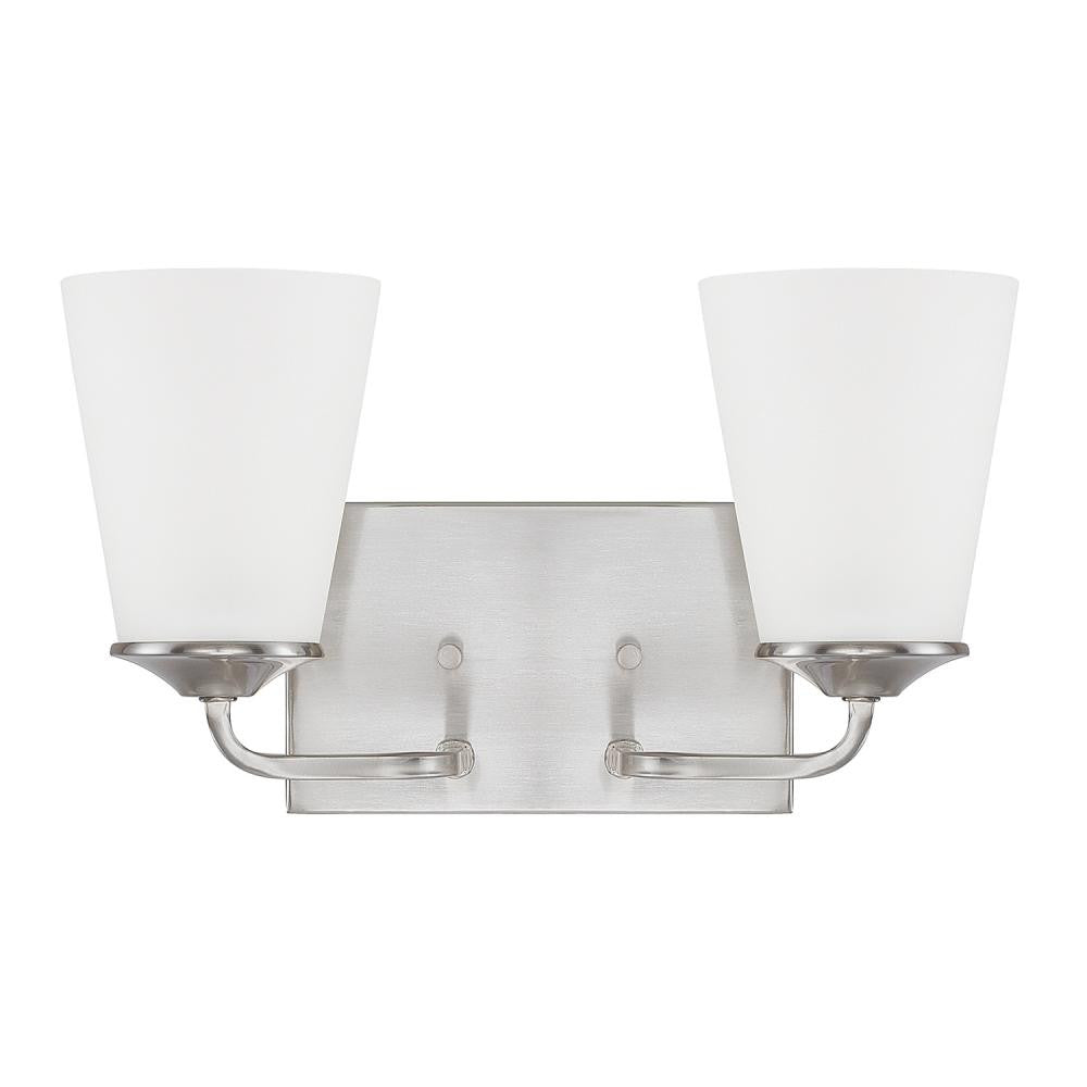 Capital Braylon Vanity Light Brushed Nickel