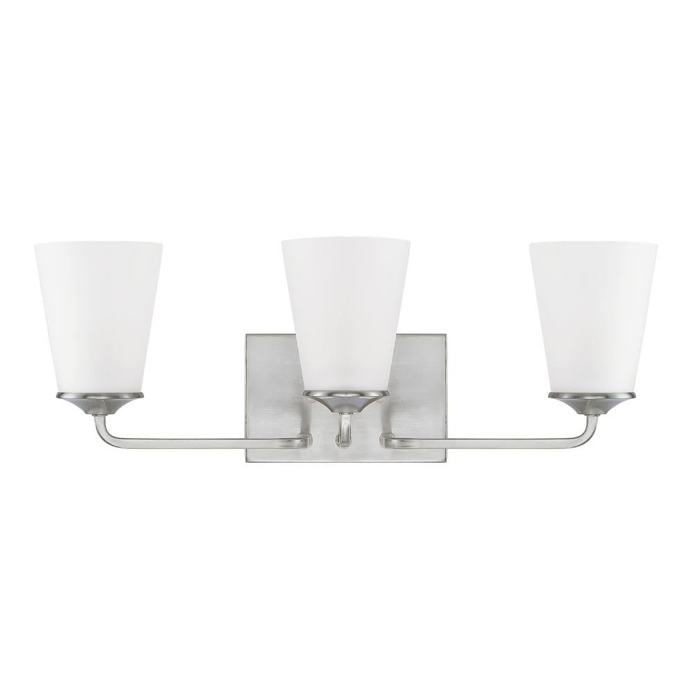Capital Braylon Vanity Light Brushed Nickel