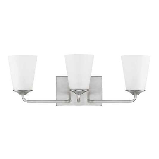 Capital Braylon Vanity Light Brushed Nickel