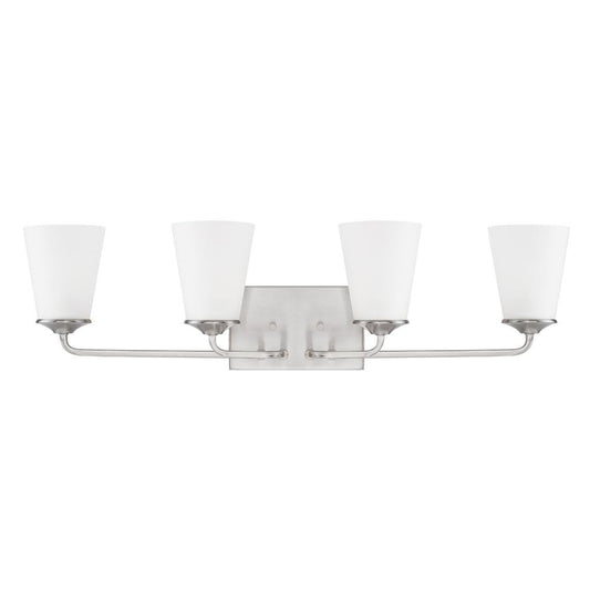 Capital Braylon Vanity Light Brushed Nickel