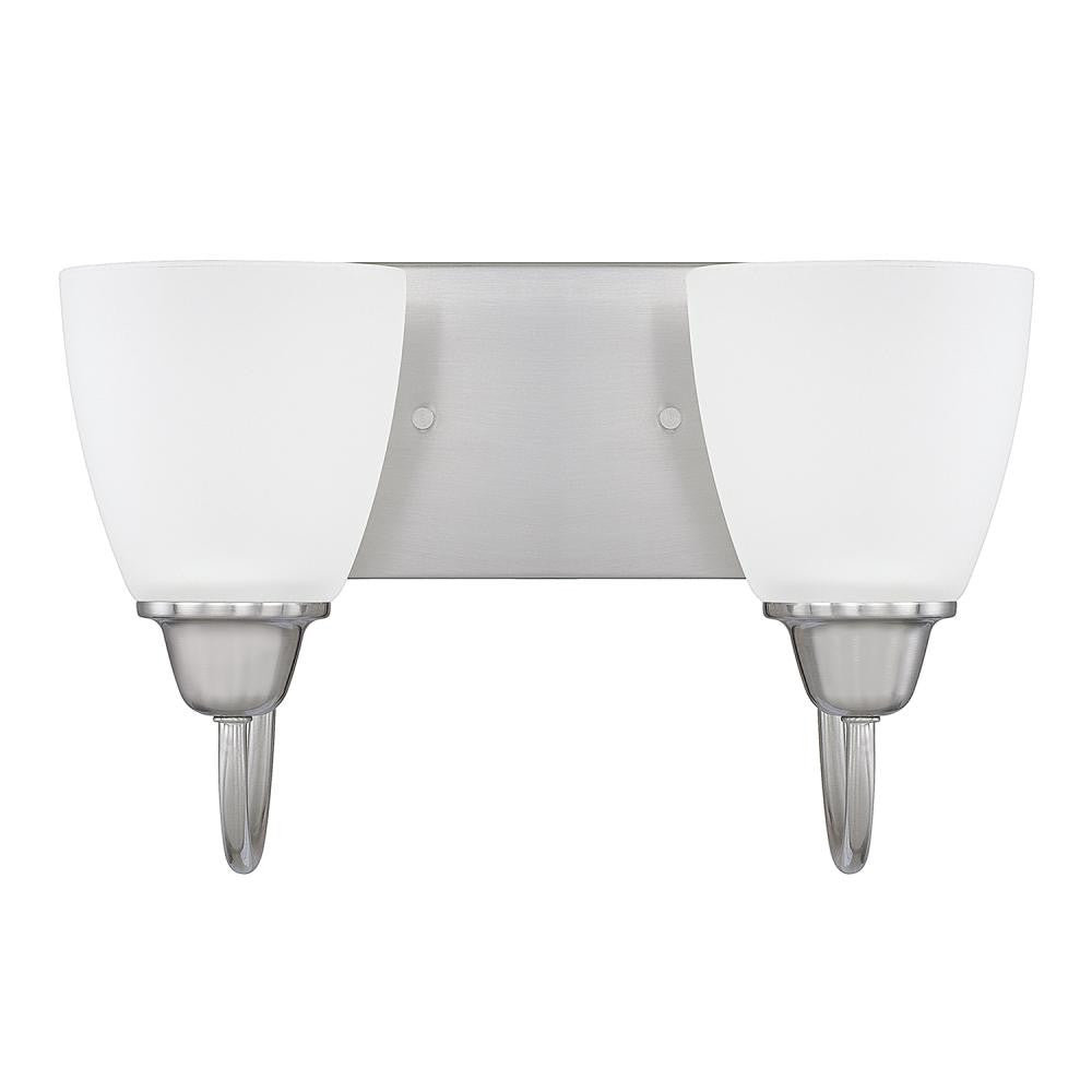 Capital Trenton Vanity Light Brushed Nickel
