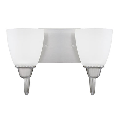 Capital Trenton Vanity Light Brushed Nickel