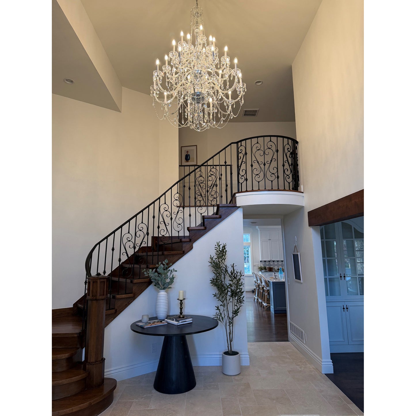 Traditional Crystal 25 Light Chandelier