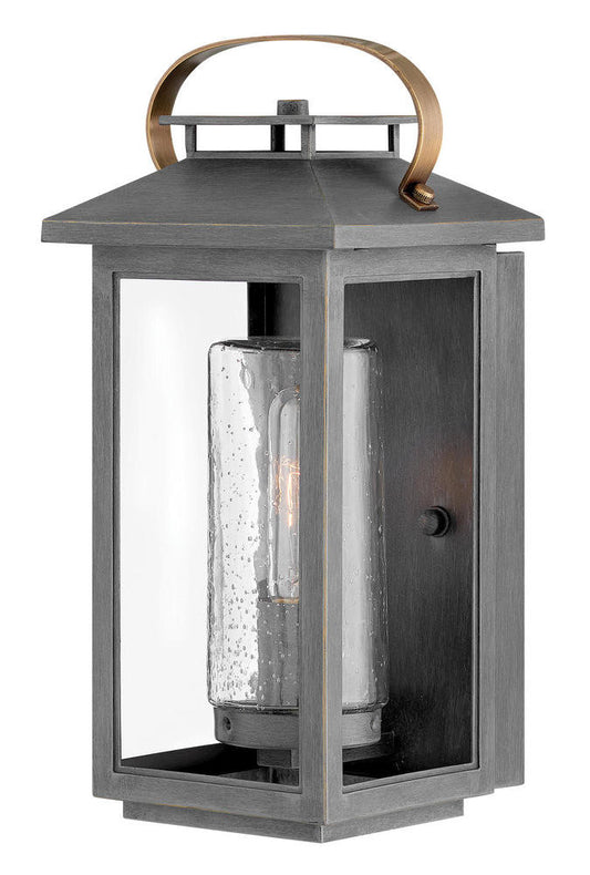 Hinkley Atwater Outdoor Wall Lantern Ash Bronze