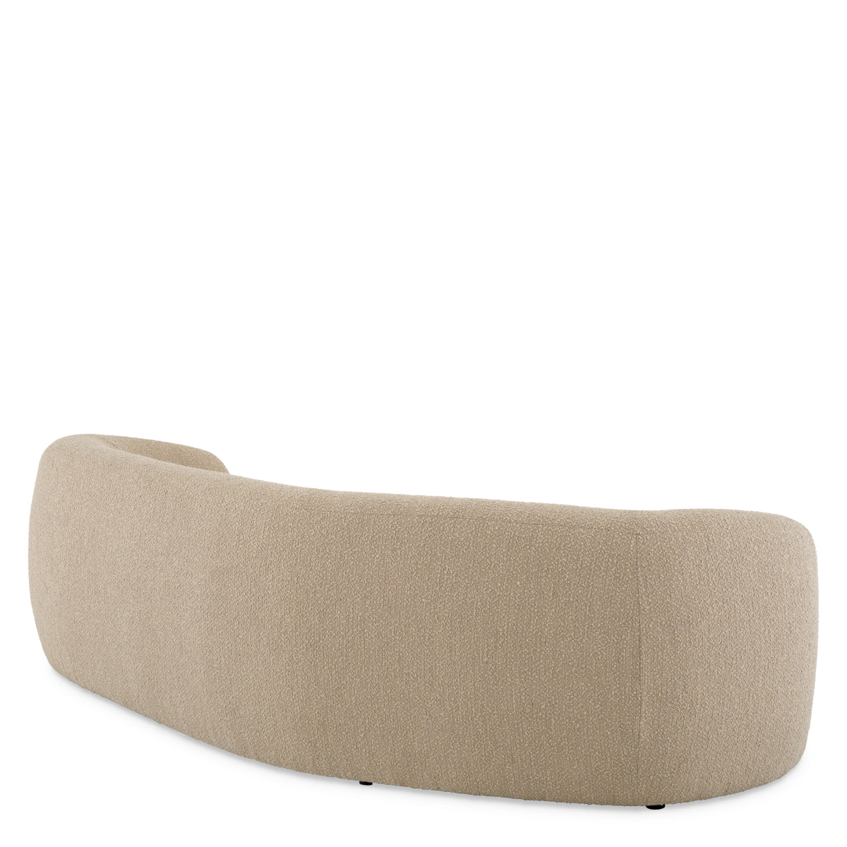Eichholtz Blaine Sofa, Bouclé Sand, Black Feet (A116844)