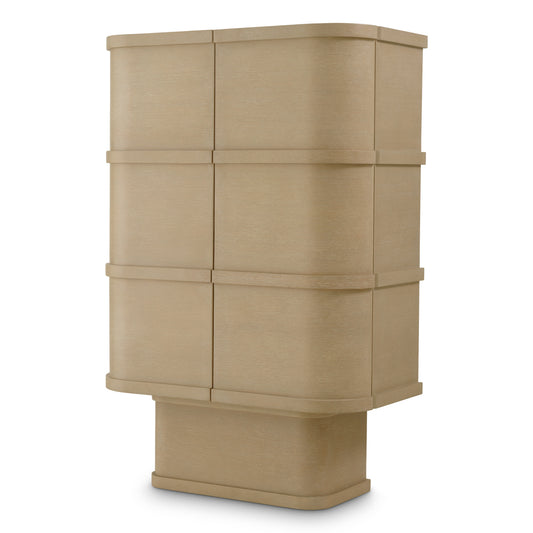 Eichholtz Cabana Bar Cabinet, Washed Oak (117746)